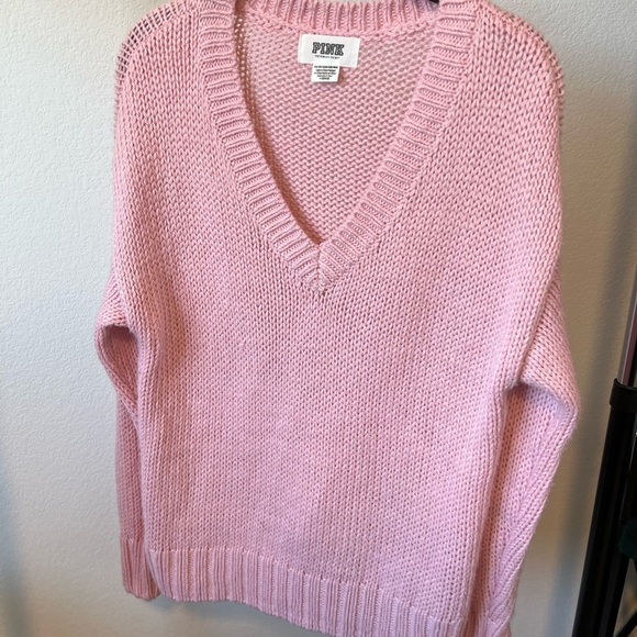 PINK Victoria's Secret Sweaters - PINK Victorias Secret Women’s Pink Sweater Size XS